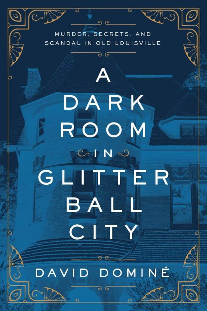 a dark room in glitter ball city