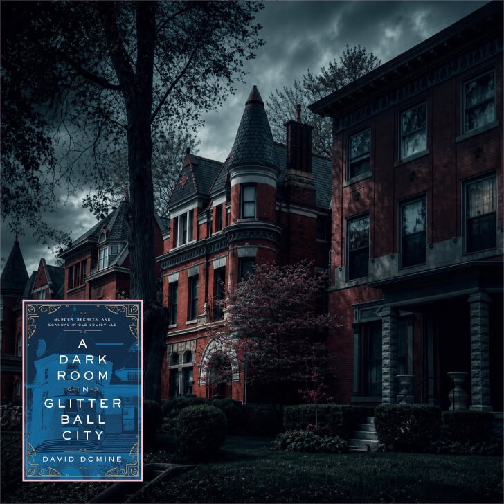 Glitter Ball City true crime walking tour in Old Louisville led by author David Dominé