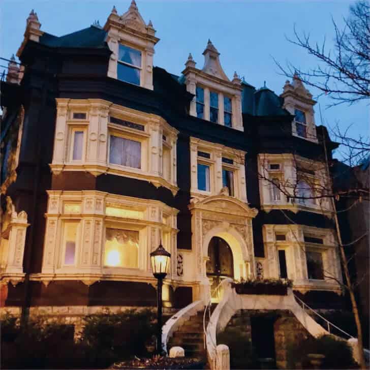 Historic Victorian mansion featured on the Old Louisville Ghost Tour