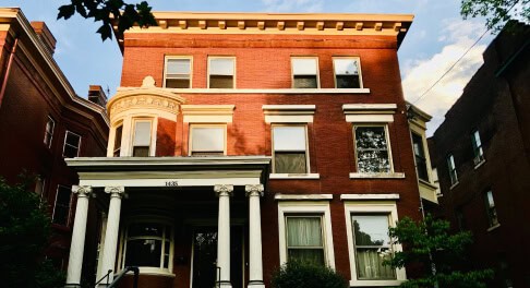 The Richard Robinson House, a stop on the Louisville True Crime Walking Tour in Old Louisville