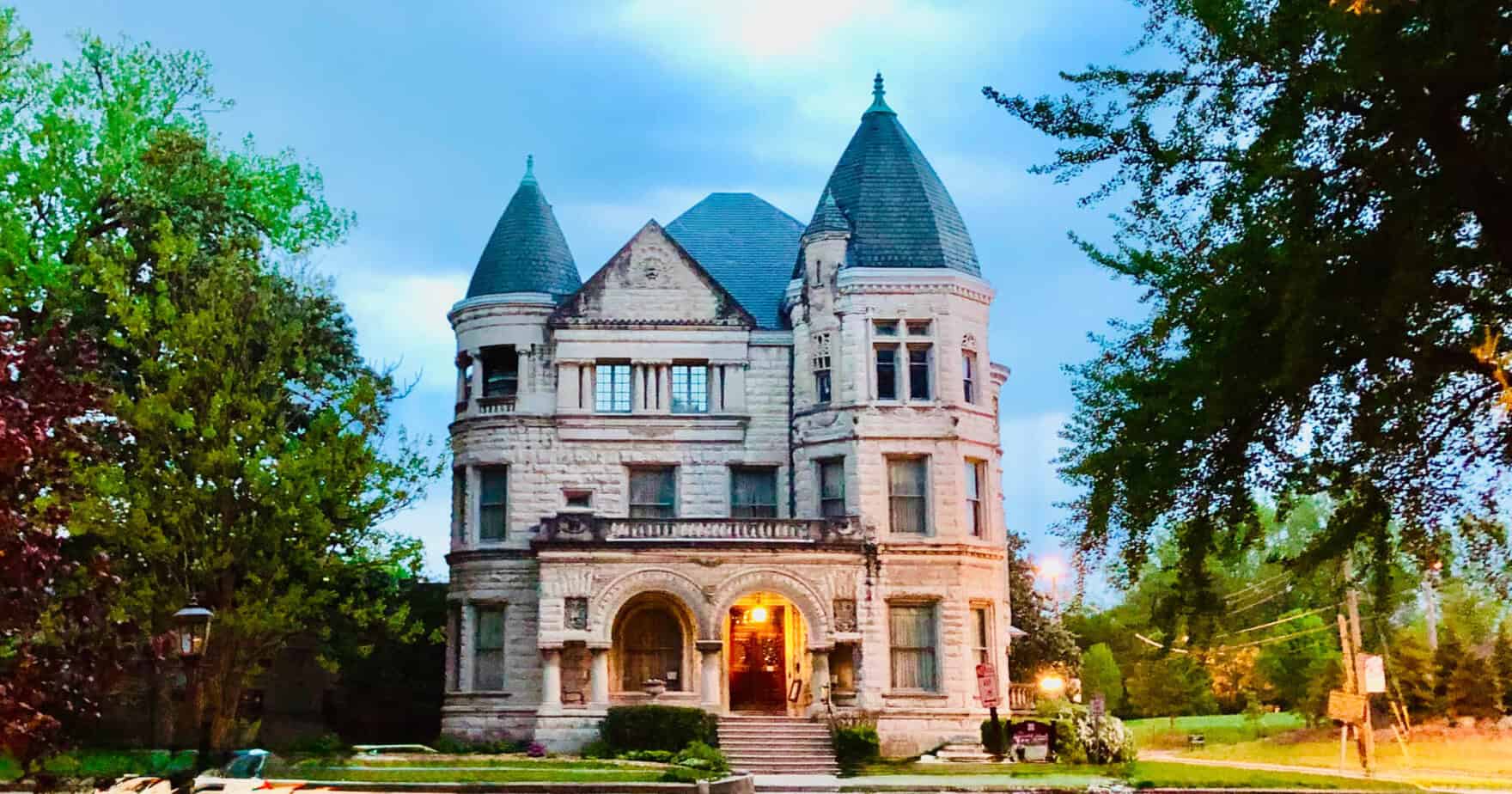 Louisville ghost tours stop at the Conrad-Caldwell House in Old Louisville